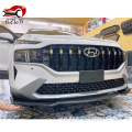 Vifaa vya Auto Front Bumper Grille ya Santafe 2021+